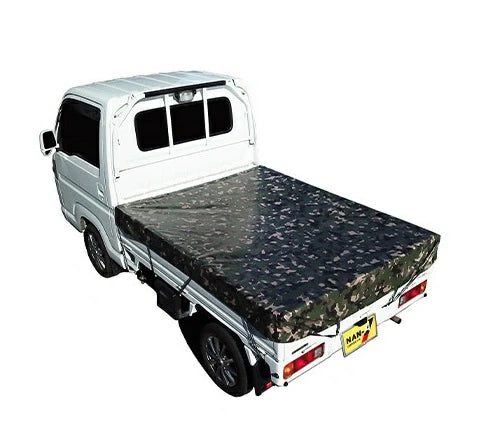 Durable Bed Rubber Mat Bed Sheet Camouflage Green Bed Cover Carry Hijet