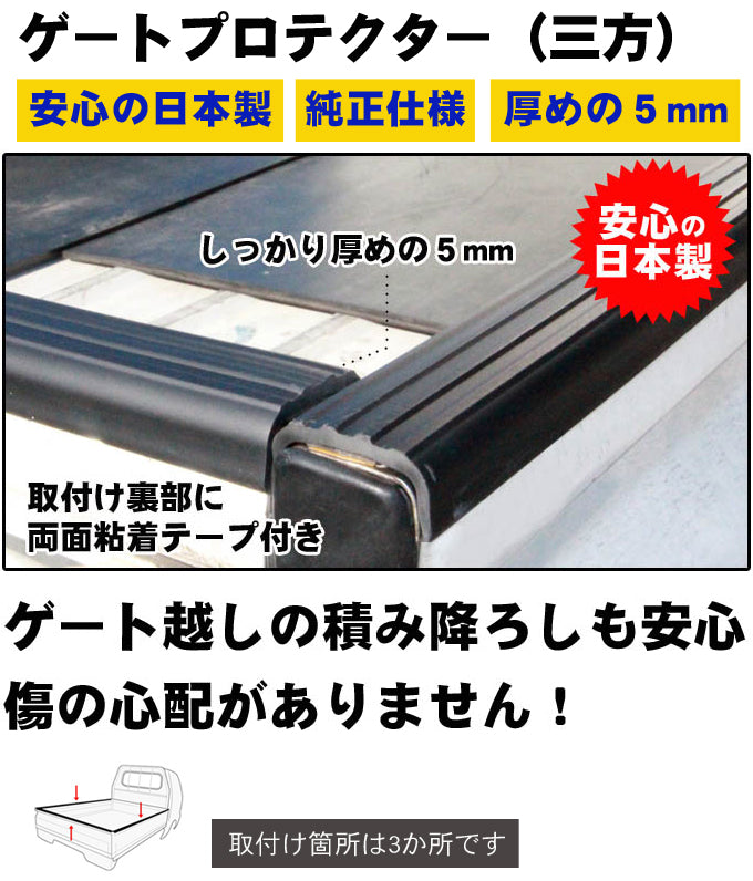 Nissan Clipper Truck NT100 DR16T 2013 Set Side visor Rubber mat Gate protector