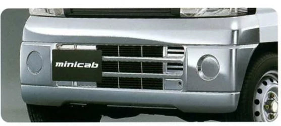 Minicab Truck Genuine U61V U61T U61TP Front Bumper Plated Type Mitsubishi