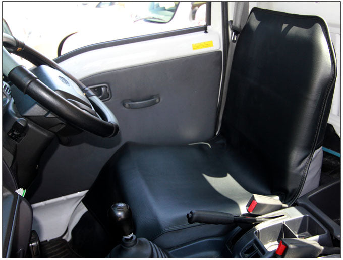Light truck driver's seat cover Gray Easy installation Carry Hijet Sambar