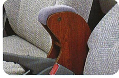 Minicab Truck Genuine U61 Armrest Parts Mitsubishi Calm colors Brown Keitora