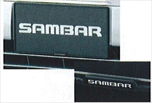 Sambar Truck TW1 TW2 TV1 TV2 TT1 TT2 License Plate Base Subaru Number Frame