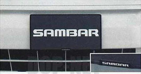 Sambar Truck TV1 TV2 TT1 TT2 License plate base Subaru Number frame Number rim